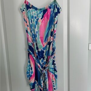 Lilly Pulitzer Strapless Romper